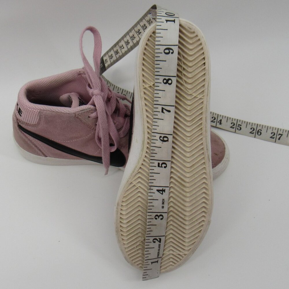 Women's Nike SB Bruin High Skate Shoes Medium Soft Pink Suede DR0126-600 Size 6 - Picture 8 of 8